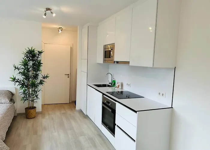 Apartmán Sunny Modern With Balcony - Free Parking *